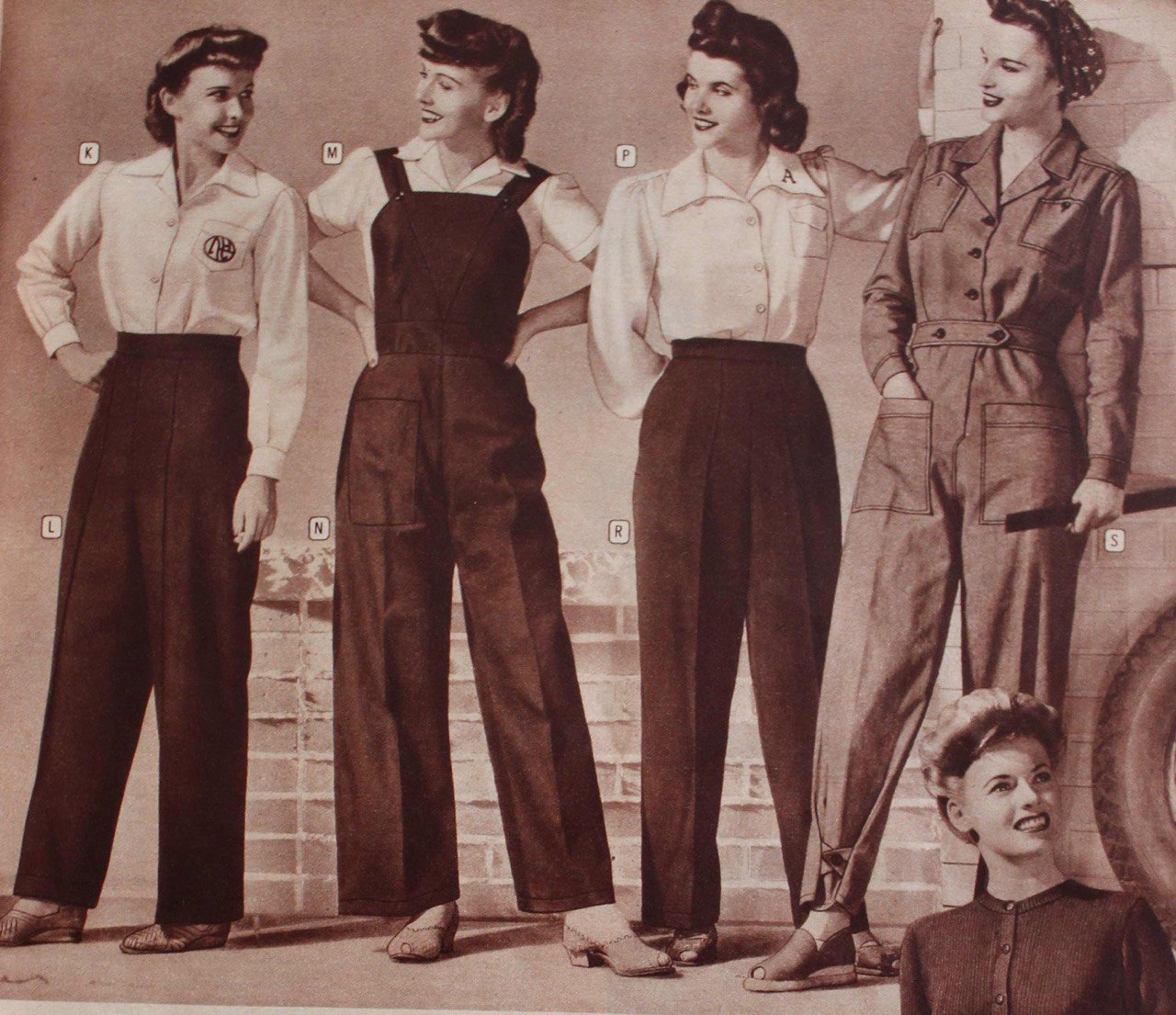 Мода 1940х Испания