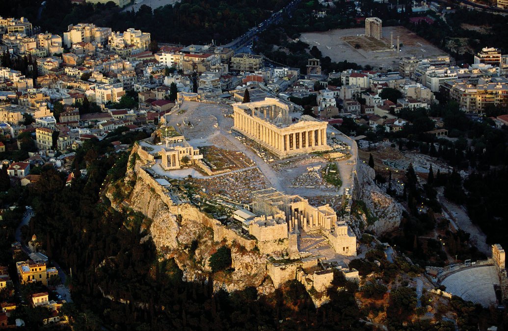 Как выглядит акрополь в древней греции