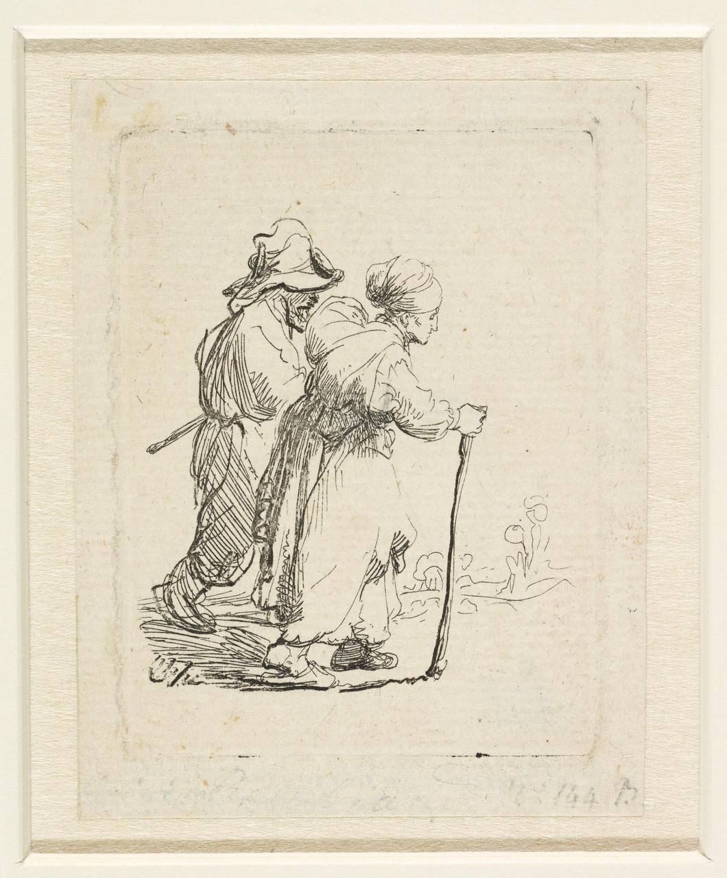 Офорты Рембрандта в Эрмитаже