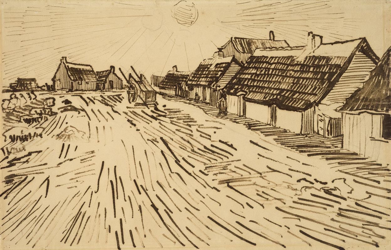 Путевых зарисовок великих Мастеров пейзажа: в. Ван Гога
