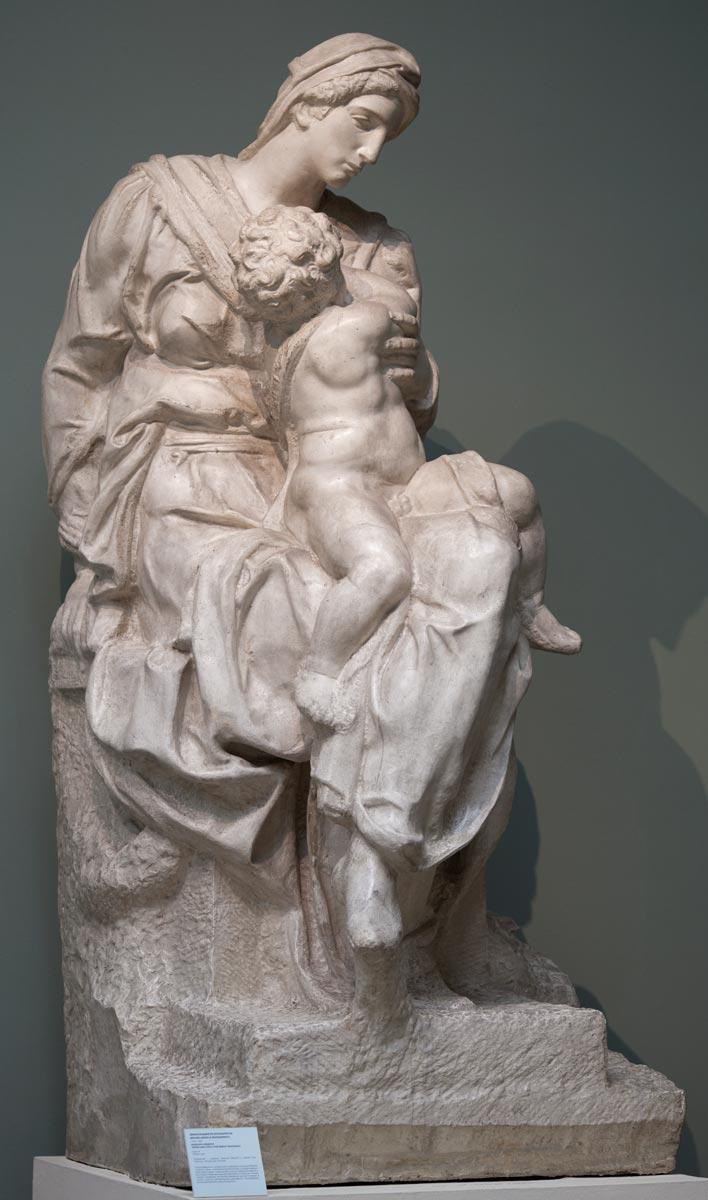 Микеланджело мадонна брюгге скульптура фото