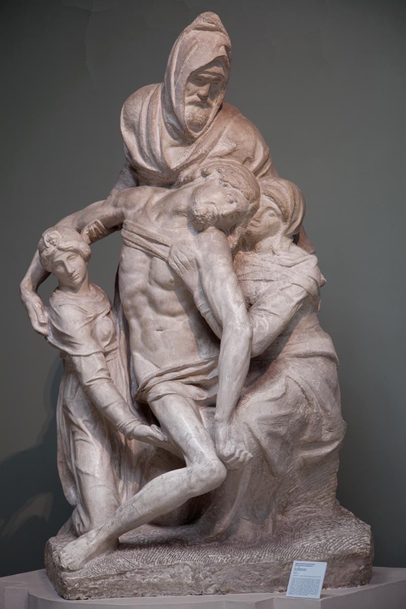 Скульптуры ренессанса. Пьета Микеланджело. Микеланджело Пьета Бандини. Оплакивание Христа Микеланджело 1550.