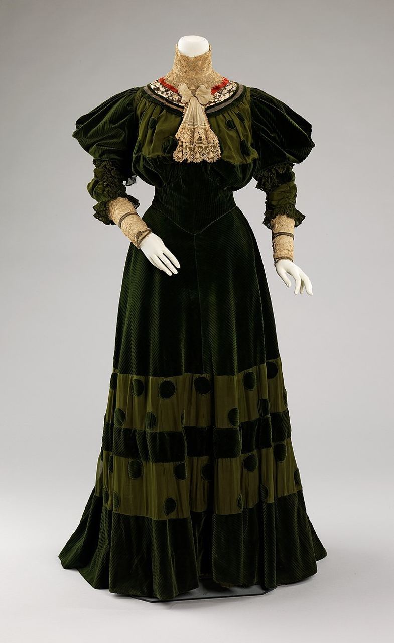 Платья 1890 года