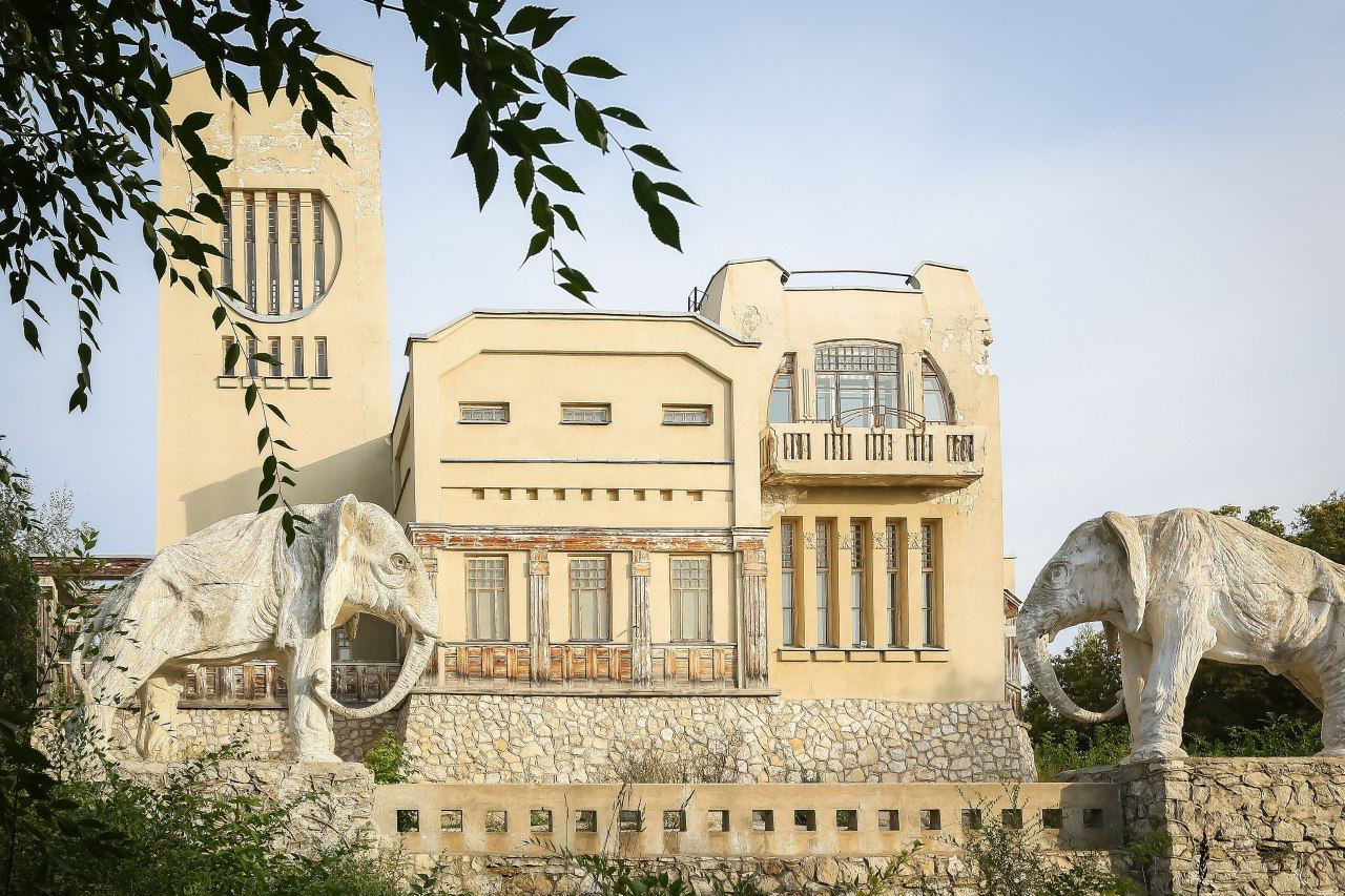 Самара дом со слонами история фото