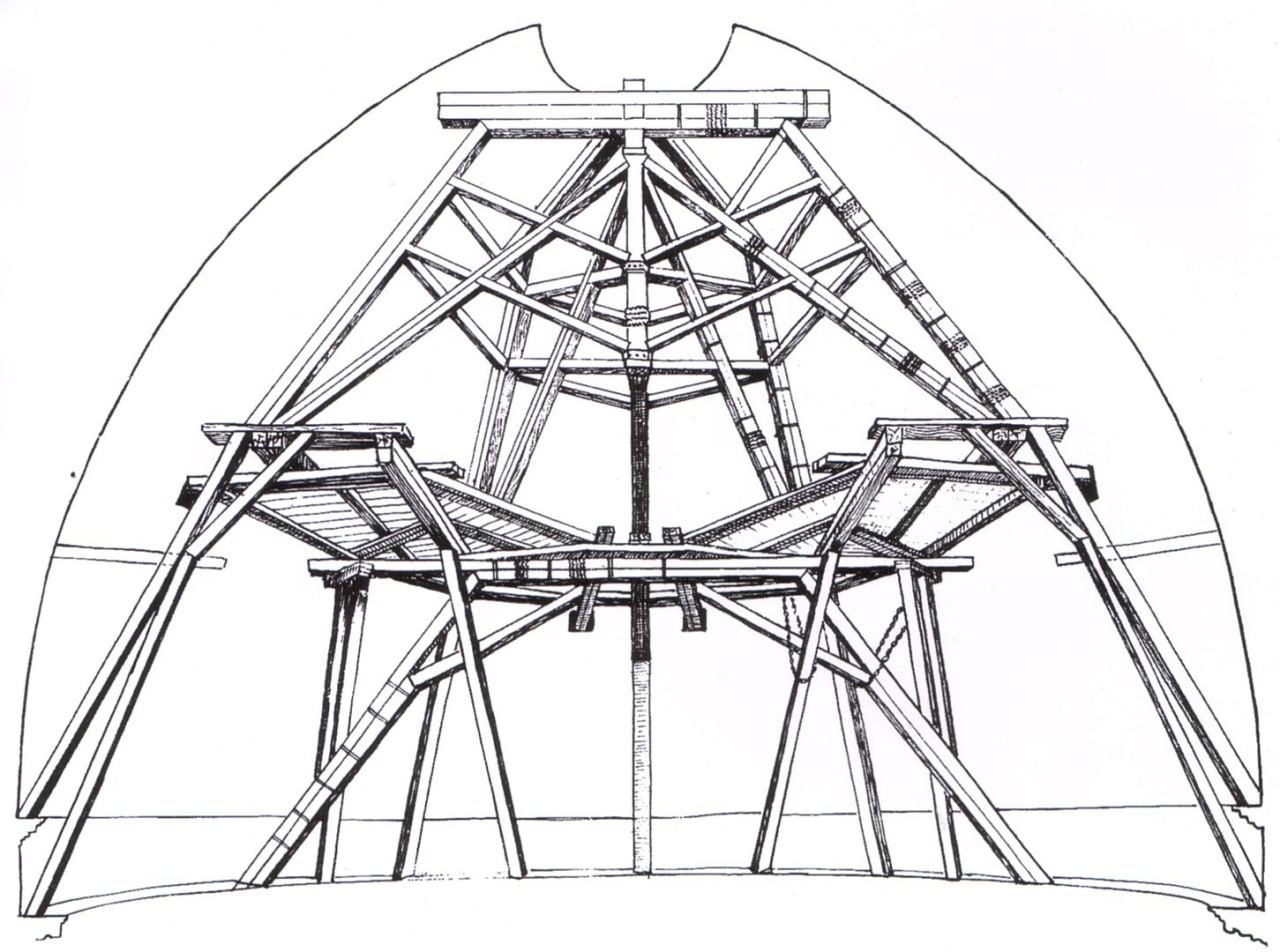 Конструкция купола Санта Мария дель Фьоре